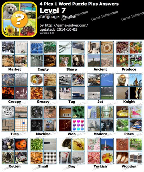 4 pics one word 7 letters|4 Pics 1 Word Puzzle Plus Answers All Levels .
